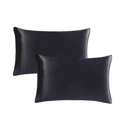 China Factory Outlet Disposable Satin Silk Pillowcases For Hair Queen Size 20x30 With Envelope Closure for sale