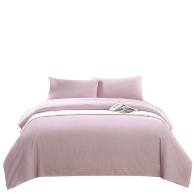 China Factory Price Nondisposable Wholesale Luxury Bedding Sets Brushed Cotton With Hidden Zipper for sale