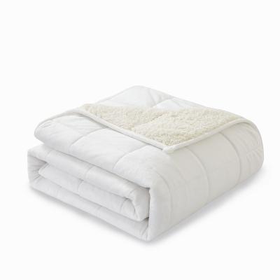 China Anti-pilling Outlet Anxiety Weighted 15lbs 60*80 Blanket Berber Fleece manufacturer for sale