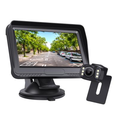 China Reverse Parking 12V LED Night Vision Waterproof Backup Cam 4.3