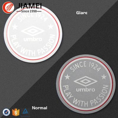 China Sustainable Custom Reflective Heat Transfer Label For Sportswear for sale