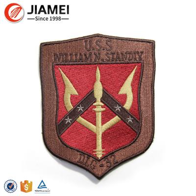 China 3D Computerized 2D Machine Embroidery Patch For Apparel for sale