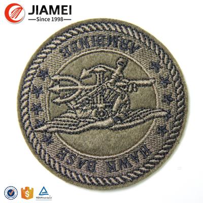 China 3D Customize Iron On Embroidery Patch For Apparel for sale