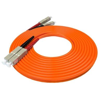 China Maishen Engineering Grade Gigabit Multimode Dual-core Optical Fiber Jumper 3m Optical Fiber Cable SCSTFCLC Pigtail for sale