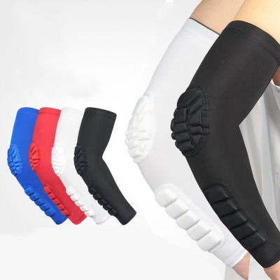 China Adult Anti-Collision Unisex Elbow Pads Arm Compression Sleeve For Working Out And Sports for sale