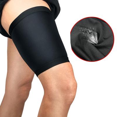 China 100% Polyester Thigh Pad For Men Sports Basketball Soccer Compression Leg Running Cover For Women Muscle Injury Hot Pad for sale