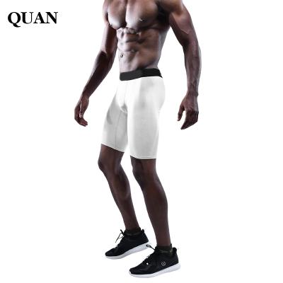 China Men's Breathable Compression Shorts Running Tights Stretch Quick Dry Breathable Exercise Five Pants for sale