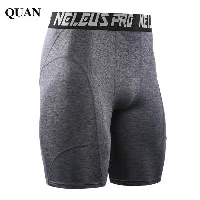 China Breathable Men's Running Tights Men's Compression Shorts Men's Gym Fitness Sports Gaiters Running Shorts Male Underwear Quick Dry for sale