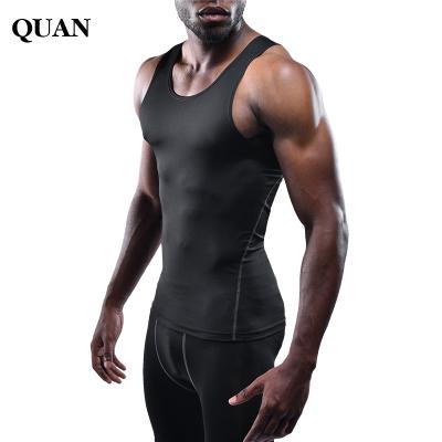 China Breathable Original Factory Sports Gym Tank Top Basketball Tights Invest Sleeveless Fitness Shirt for sale