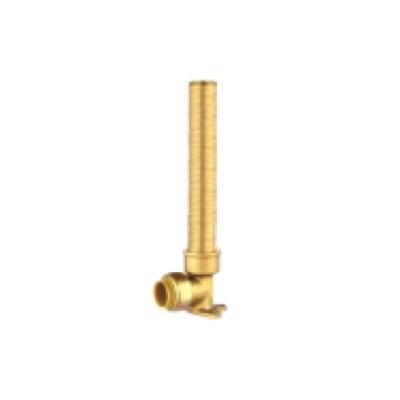 China brass plumbing push fit fittings copper push in fittings BP elbow connector for pex water pipe reduction for sale