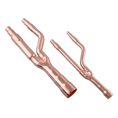 China Hailiang Daikin home copper refnet joint for daikin vrv refnet branch piping kit branch red copper pipe for vrv air scam for sale