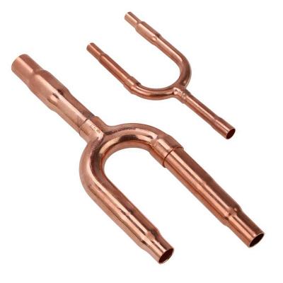 China Hailiang air conditioning copper branch pipe midea refnet home y-joint for Midea FQZHN-01 02 air conditioner 03 04 05 for sale