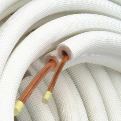 China Modern Hailiang White or Custom PE Insulation Pipe Air Conditioning Color UV Protection Insulation Tube for AC for sale