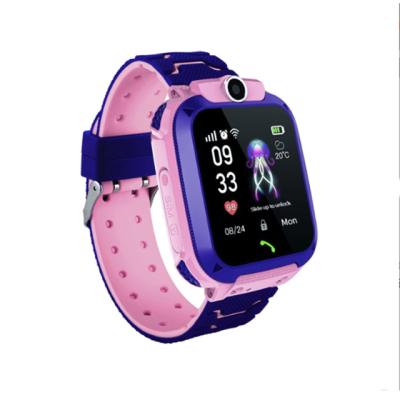 China Fashion Design UUTEK Q12 Touch Screen Waterproof Depth Tracker Kids Smart GPS Watch Children Watch for sale