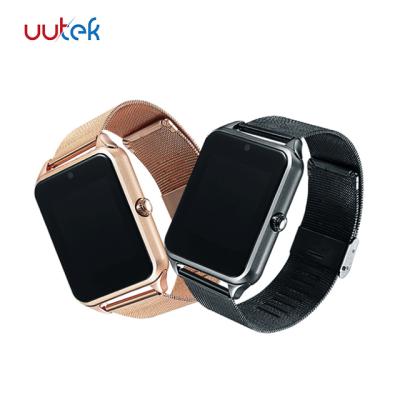 China 2021 Full Steel Smart Wrist Watch UUTEK Z60 Metal Smart Watch High Quality Full Touch Screen Steel Smart Watch for sale