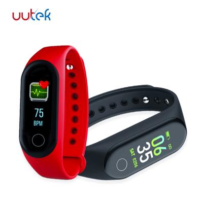 China 2019 New New Focus Auto Tracker Smart Belt Fitness Tracker And Heart Rate Monitor UUTEK M4 for sale