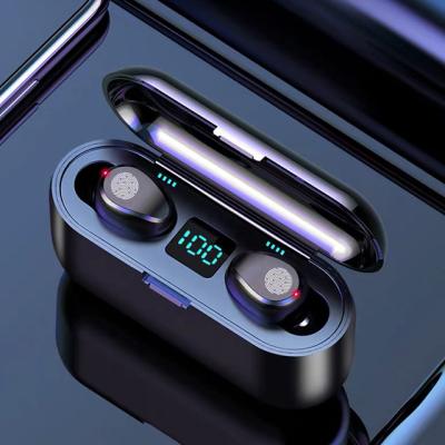 China UUTEK F9-8 IPX-7 Waterproof In-Ear Noise Canceling BT 5.0 Earphone Stereo Sound Wireless Earbuds Earphone for sale