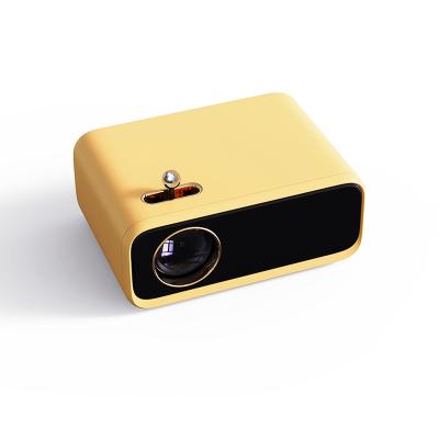 China NEW Full Glass Lens 1080P Mini Projector Built-in Speakers 2.4 Inch Single LCD Home Theater Beamer Projector for sale