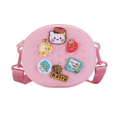 China EVA YUNTAB Kids Toddler Purse, with DIY Cartoon Bows, Easy Clean Light Weight, Kindergarten Preschool Age 2 3 4 5 6 7 8 for sale