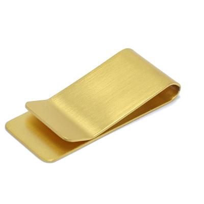 China Custom Wholesale Cash Metal Metal Credit Card Pocket Money Clip Promotion Money Clips for sale