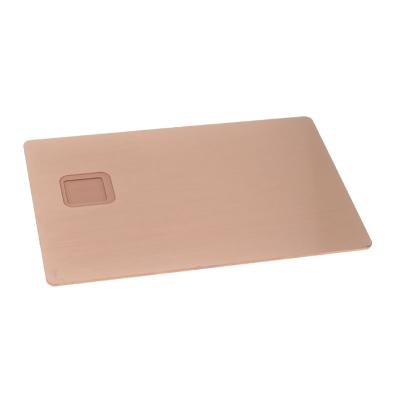 China China Custom High Quality Blank Business Magnetic Metal Smart Card zu verkaufen