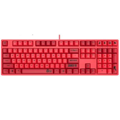 China Anti-ghosting IKBC ZAKU-II VER1.1C Key Mechanical Keyboard Red 108 Axis TTC hot sale in stock for sale