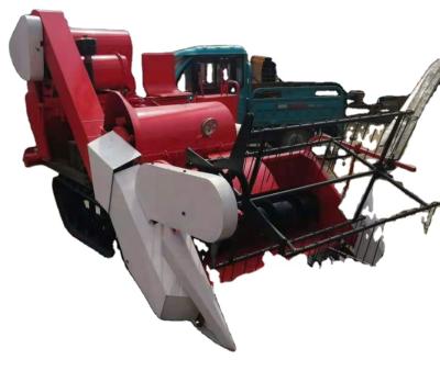 China Small Type Rice Ridding Machine Paddy Combine Harvester For Rice Harvesting Crawler Type for sale