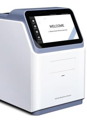 中国 7.5インチのタッチ画面との乾燥した自動生物化学の検光子0.001Abs 4.4KG 販売のため