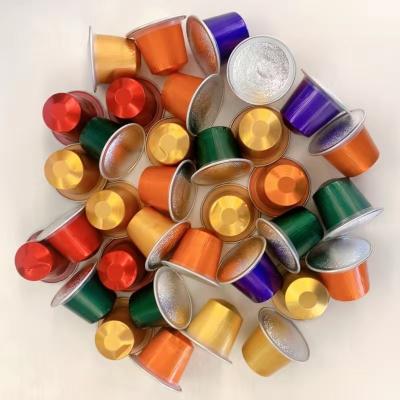 China Powder Packaging 37mm Aluminum Foil Cup Coffee Capsule for sale