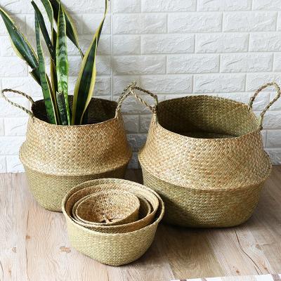 China Natural high quality and cheap price vegetable plankton modern multifunctional rope pot for plant flower pots and basket for sale