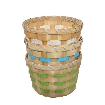 China Festival Decoration Huangtu Break Canes Dried Fruit Vegetables Easter Bread Hot Factory Woven Christmas Storage Basket for sale