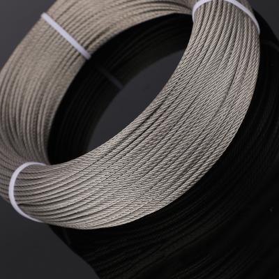 China Tie Wire 1X7 1.8mm Aircraft Stainless Steel Wire Rope For Safety Wire Rope for sale