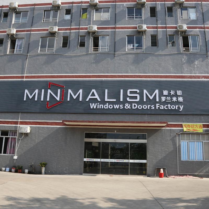 Verified China supplier - Guangzhou Minimalism Intelligent Doors And Windows Industrial Co., Ltd.