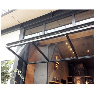 China Aluminum Vertical Bifold Folding Screen Glass Bifold Window For Sale for sale