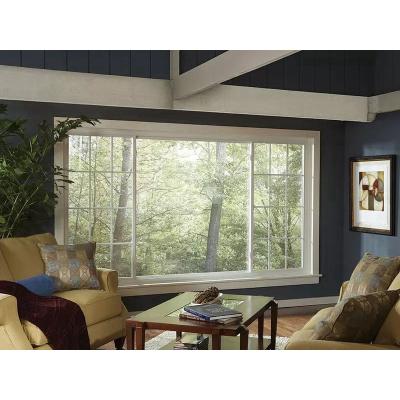 China Magnetic Screen Lattice White Aluminum Window Sliding Pakistan Karachi for sale