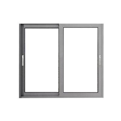 China Aluminum Bullet Screen Sliding Window Magnetic Single Glass Proof Commercial Australian Standard Prices Latest Designs for sale