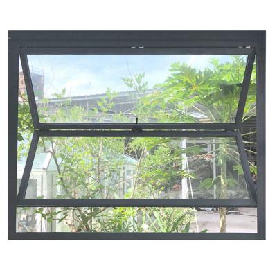 China Folding Single Screen Guangdong Accordion Pane Window Aluminum Bifold Window for sale