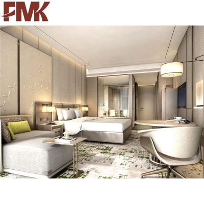 China FMK Modern Commercial Brand Furniture 5 Star Hotel Bedroom Customized Furniture Set Modern for sale