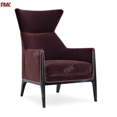 China 2020 Hot Selling Solid Wood Hotel Chairs Modern Hotel Lounge Chair For Hotel Bedroom Chairs for sale