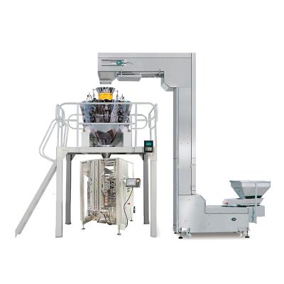 中国 High Efficiency High Accuracy Automated Feeder Bag Snack Food Seal Machine For Chocolate Puffed Food 販売のため