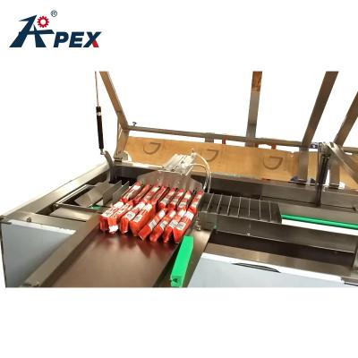 중국 High Speed ​​Automatic Counting And Collating System Biscuit Production Line Packing Machine For Secondary Packaging 판매용