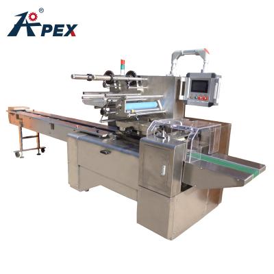 China Automatic Food Mult-row Over-edge Seal Topping Machine Biscuit Chocolate Cookie Packing Machine for sale