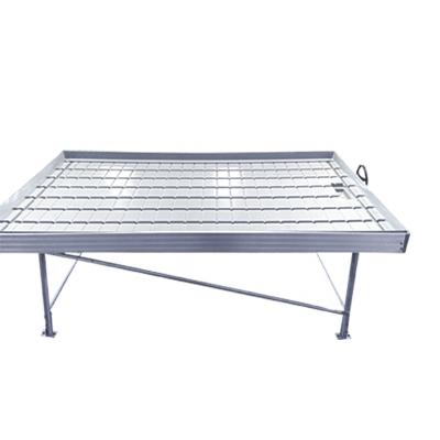 China Clear Greenhouse Hydroponic Growing Tables With Ebb And Flood for sale