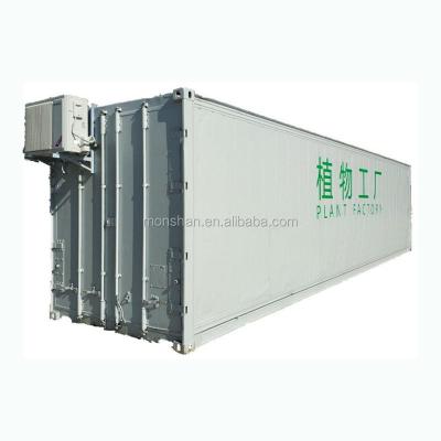 China Planting Vegetable Shipping Container Hydroponic Farm | Microgreen Growing System For Sale for sale