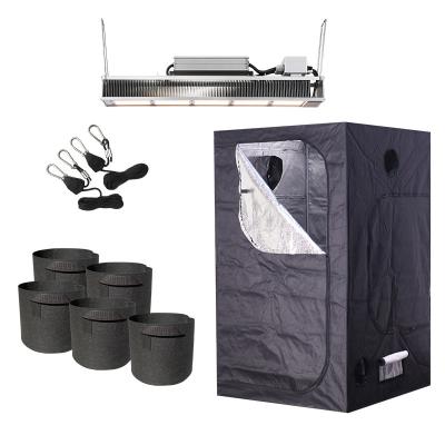 China Easily Assembled Hot-selling Mini OEM Grow Tent Fabric 1680D Mylar for sale