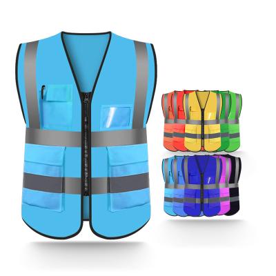 China Water Proof Mingrui Ce Certificated China Cheap Safety Invests Reflective Vests For Mens Visibility for sale