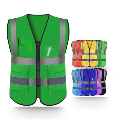 China High Quality Vest Logo Hi Viz Safety Vest Custom Water Proof Mingrui Traffic Safety Vest for sale