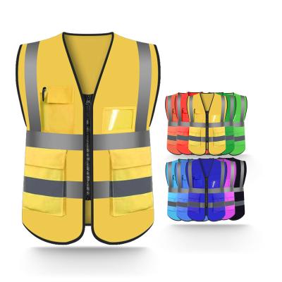 China Water Proof Mingrui Sell Well Safety Vest Reflective Running Vest Safety Vest With Pockets for sale