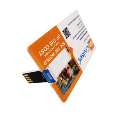 China Custom ABS 512Mb Flash Logo 64gb Credit Card Business Card Usb Drive for sale