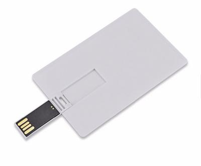 China Pendrive Flash 8 Gigabyte Memory PenDrives Credit Card Promotion Instruction Card USB Drives 2GB 4GB 8GB Full Logo Printing for sale